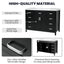 Bathroom Vanity With Sink, 2 Doors 8 Drawers, Soft Close System, Classic Design