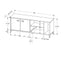 TV Stand, Console, Media Entertainment Center, Storage Cabinet, Contemporary & Modern