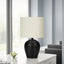 Lighting, Table Lamp, Transitional - Black / Cream
