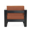 Giovanna - Club Chair Set With Aluminum Frame