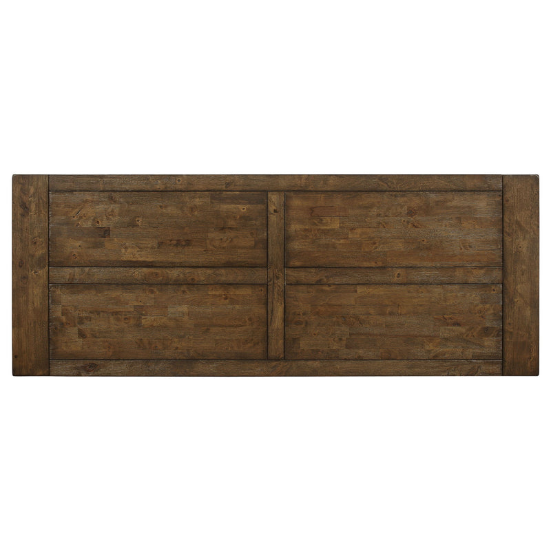 Amarillo - Rectangular Counter Height Dining Table - Rustic Brown