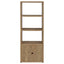 Noriega - 3 Piece TV Entertainment Center, Open & Concealed Storage - Wood