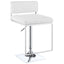 Alameda - Adjustable Bar Stool - White