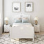 Platform Bed With Slat Support And Headboard And Footboard