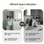 Multi Functional Wall Mounted Cabinet With Adjustable Shelves For Bathroom