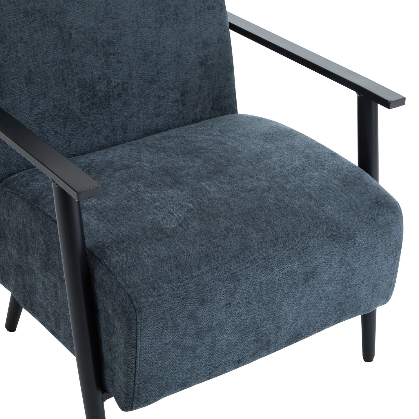 Modern Lounge Chair With Upholstery