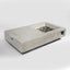 Propane Gas Fire Pit Table, 50000 Btu, Rectangular For Outside - Light Gray