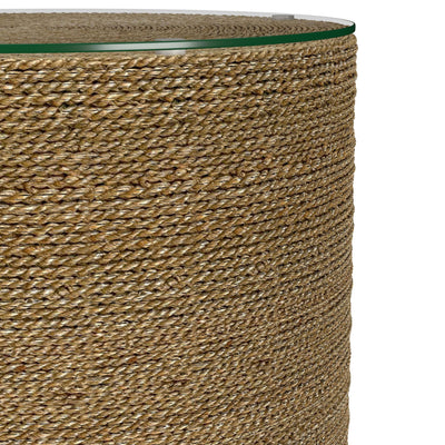 Burma - Round Side Table - Light Brown