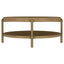 Benson - Round Table With Storage Shelf