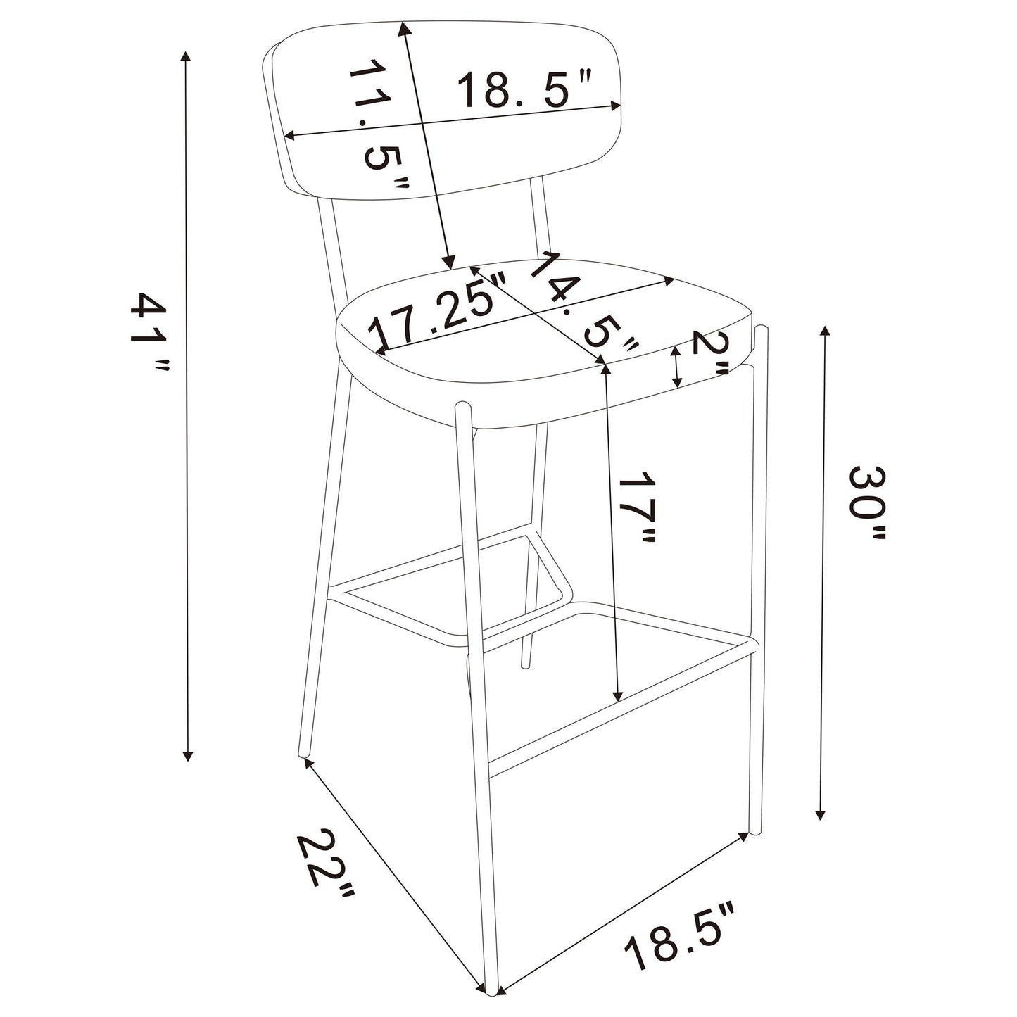 Joy - Stool (Set of 2)