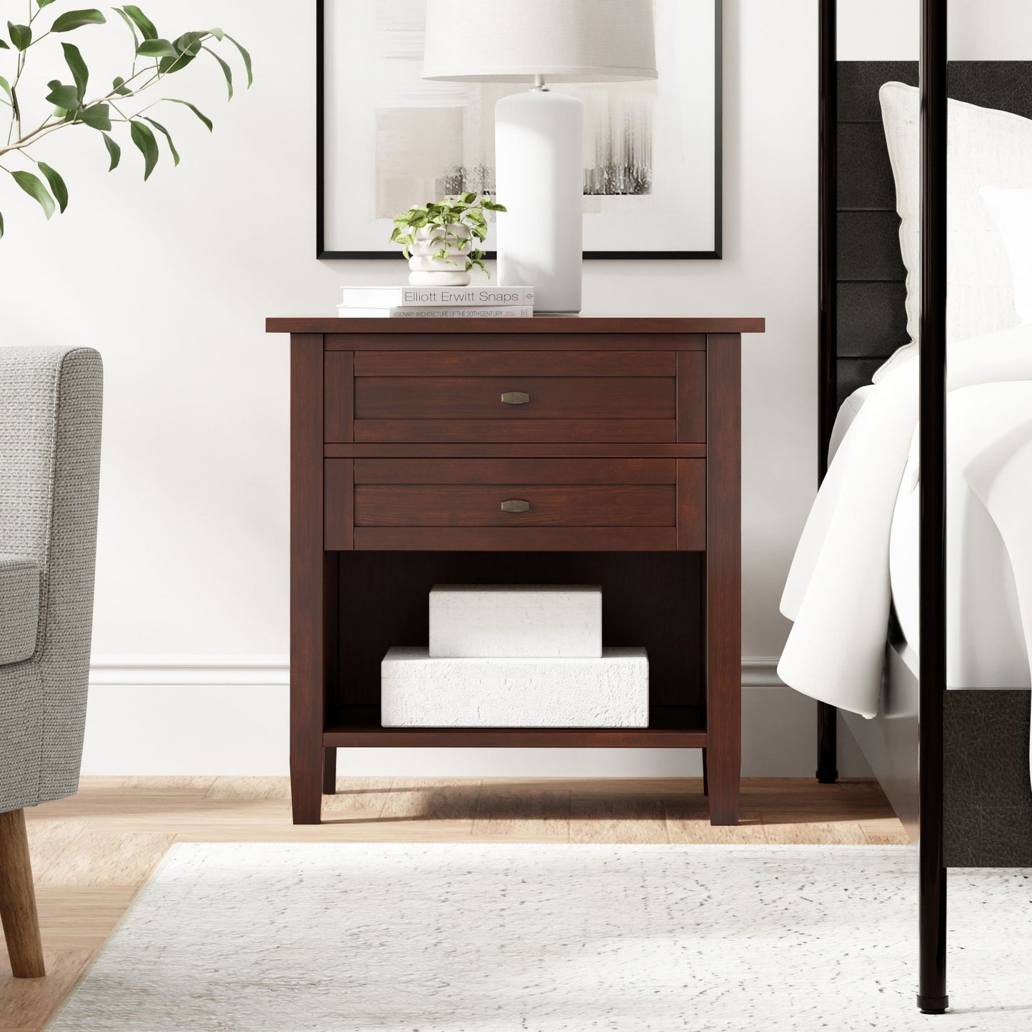 Warm Shaker - Handcrafted Bedside Table