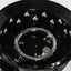 Propane Gas Fire Pit Table, 50000 Btu Round For Outside Patio - Black