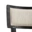 Farmhouse Style Fabric Upholstered Side Dining Chair Set