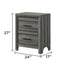 Denver - 2 Drawer Nightstand - Gray