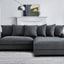 Luxe - Oversized 2 Piece Sectional Couches For Living Room, L Shaped Sofa With Chaise