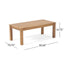 Avacyn - Outdoor Acacia Wood 4 Seater Chat Set With Cushions
