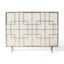 Dorothy - Modern Single Panel Iron Fire Screen