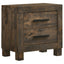 Greely - 5 Piece King Storage Bedroom Set Includes Bed, Nightstand, Dresser, Mirror & Chest - Rustic Brown