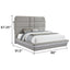 Futura - Upholstered Bed With Tall Headboard