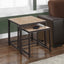 Nesting Table, Space-Saving Design Transitional (Set of 2)