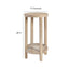 Bedford - Round Accent Table - Reclaimed Wheat
