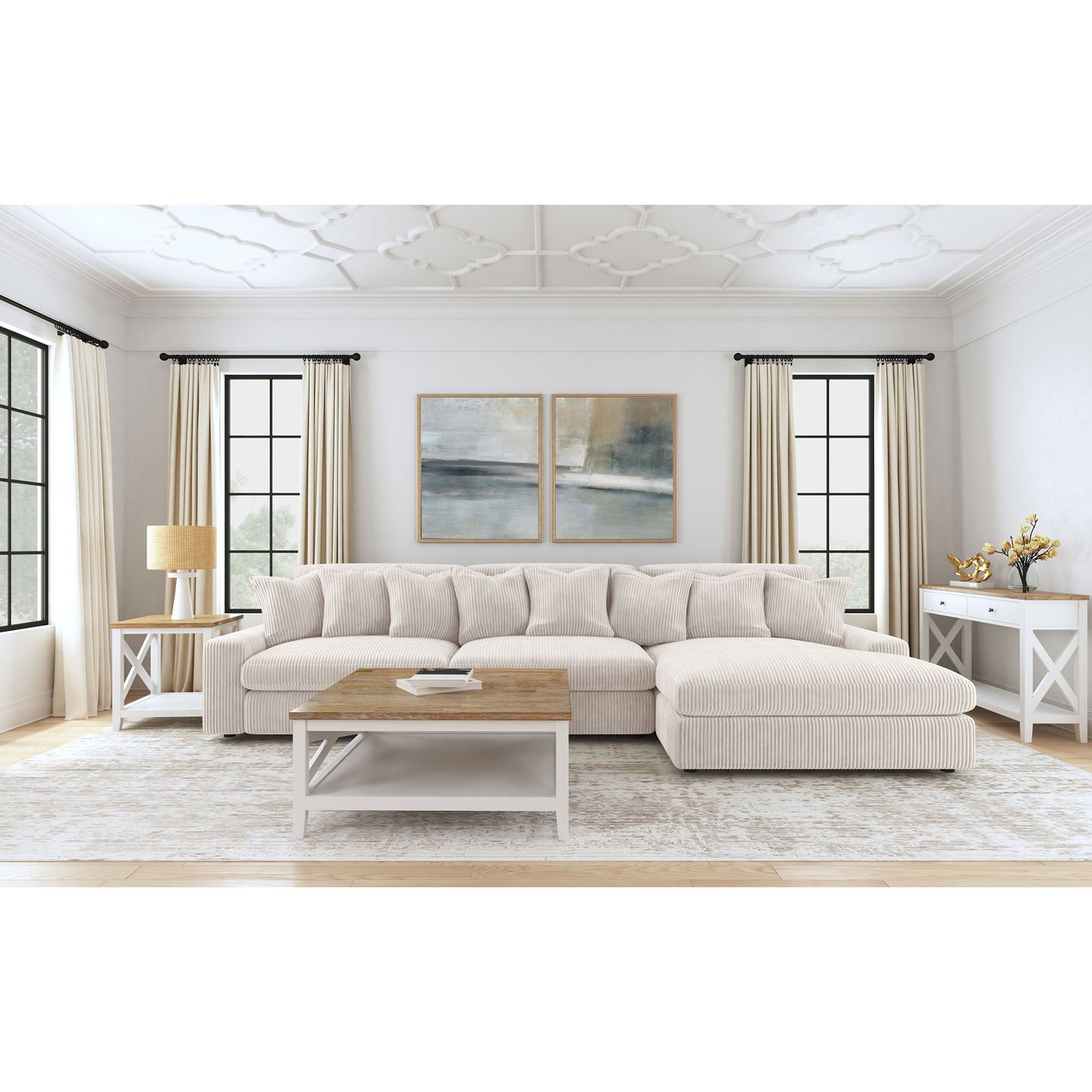 Cassidy - Upholstered Armless Chair