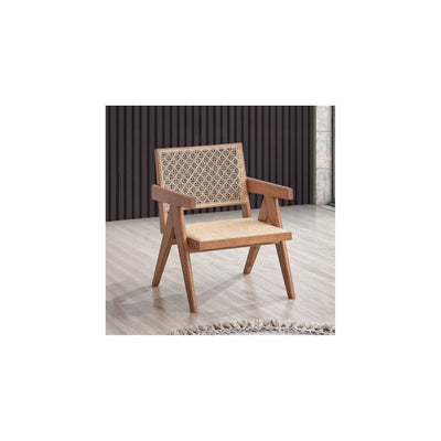 Velentina - Accent Chair - Natural / Rattan