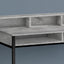 Computer Desk For Home Office, Standing, Storage Shelves, Laptop, Contemporary & Modern