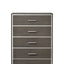 Escher - Chest - Gray / Oak