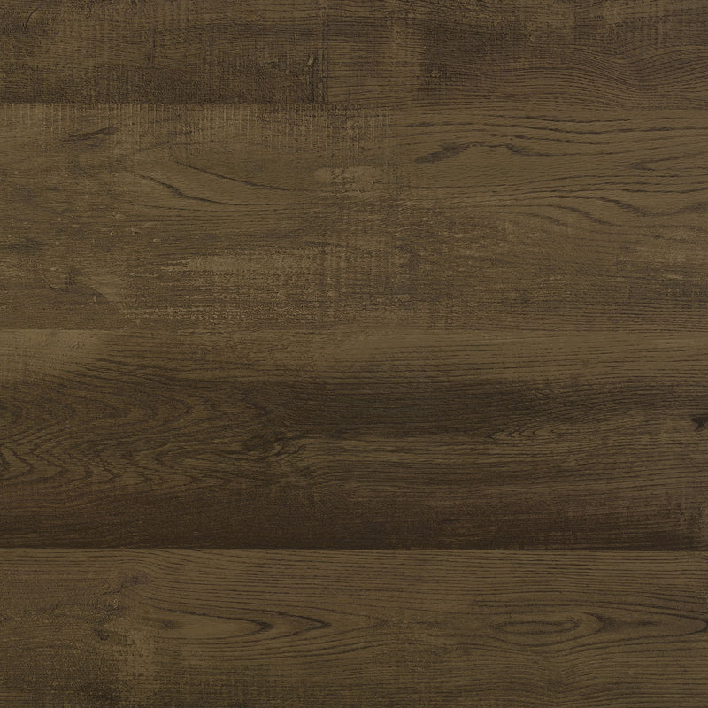 Burkhart - Round Height Bistro Bar Table - Brown Oak