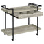Begonia - 1 Drawer Cart - Driftwood