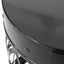Outdoor Metal Large End Table, Modern Design