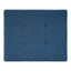 Ottoman, Compact Footrest For Living Room - Navy Blue