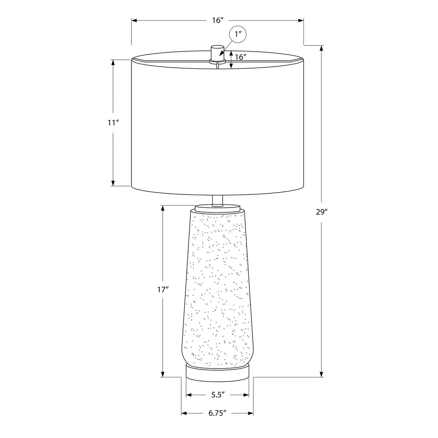 Lighting, Table Lamp, Resin, Modern - Gray
