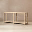 Milo - Console Table With Lower Shelf - Natural