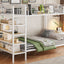 Bunk Bed With 5 Tier Shelves