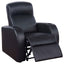 Greenfield - 3 Seater Home Theater With Storage - Black