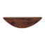 Crescent - Floating Wall Shelf - Brown