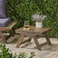 Sedona - Outdoor Side Table With Open Slat Design