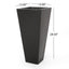 Outdoor Modern Cast Stone Planter
