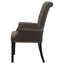 Norwich - Dining Arm Chair With Button Tufting And Rolled Top