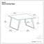 Lowry - Handcrafted Square Dining Table