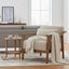 Reagan - Arm Accent Chair With Lumbar Pillow