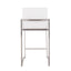 Fuji - Contemporary High Back Counter Stool, Functional Design