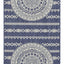 Sunshine - 5'3" X 7'3" Indoor, Outdoor Area Rug - Blue - Polypropylene