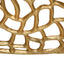 Modern Glam Mesh Coffee Table With Accents And - Gold
