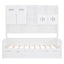 Daybed & All-In-One Cabinet And Shelf