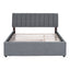 Upholstered Platform Bed With Trundle
