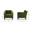 Josephine - Upholstered Accent Chair