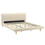 Chunky - California King Bed Frame - Beige